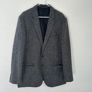 J.Crew Ludlow Blazer in Herringbone English Tweed Classic Grey